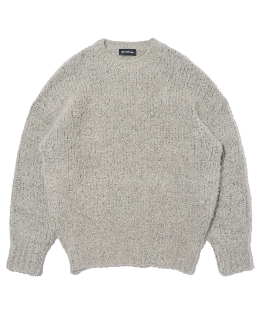 OTHERFITS Alpaca Loose Fit Round Knit (Gray)