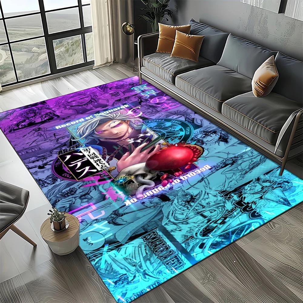 New Style Record of Ragnarok Cartoon Anime Carpet Rug for Living Room Bedroom Home Sofa Decoration,Kids Non-slip Floor Mat