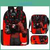 Cartoon School Backpack Oxford Fabric Lightweight Breathable For Kids Afterschool Training
