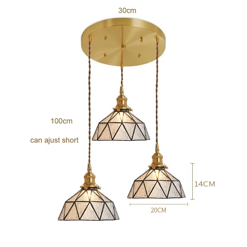 Modern Ceiling Lamp Tiffany Shade Kitchen Aisle Balcony Bedroom Home Art Decor Led Ceiling Lights Pendant Chandelier Living Room
