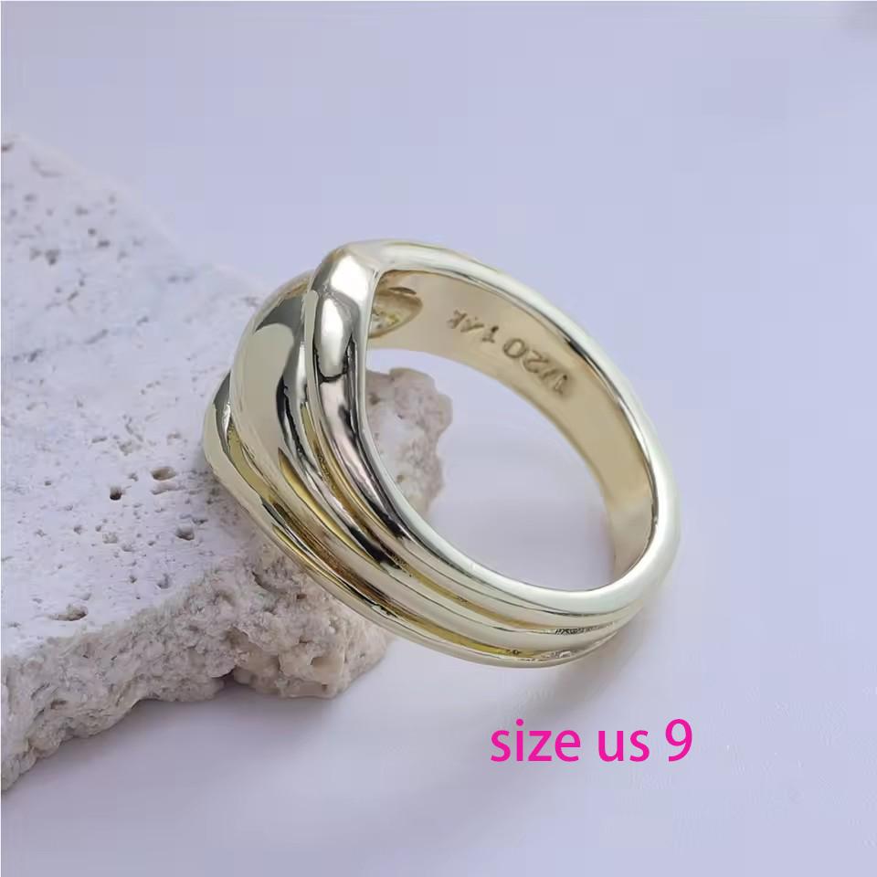 PANJBJ 925 Silver Geometry Crystal Ring For Women Ellipse Exaggerated Punk Water Drop Open Jewelry Gift
