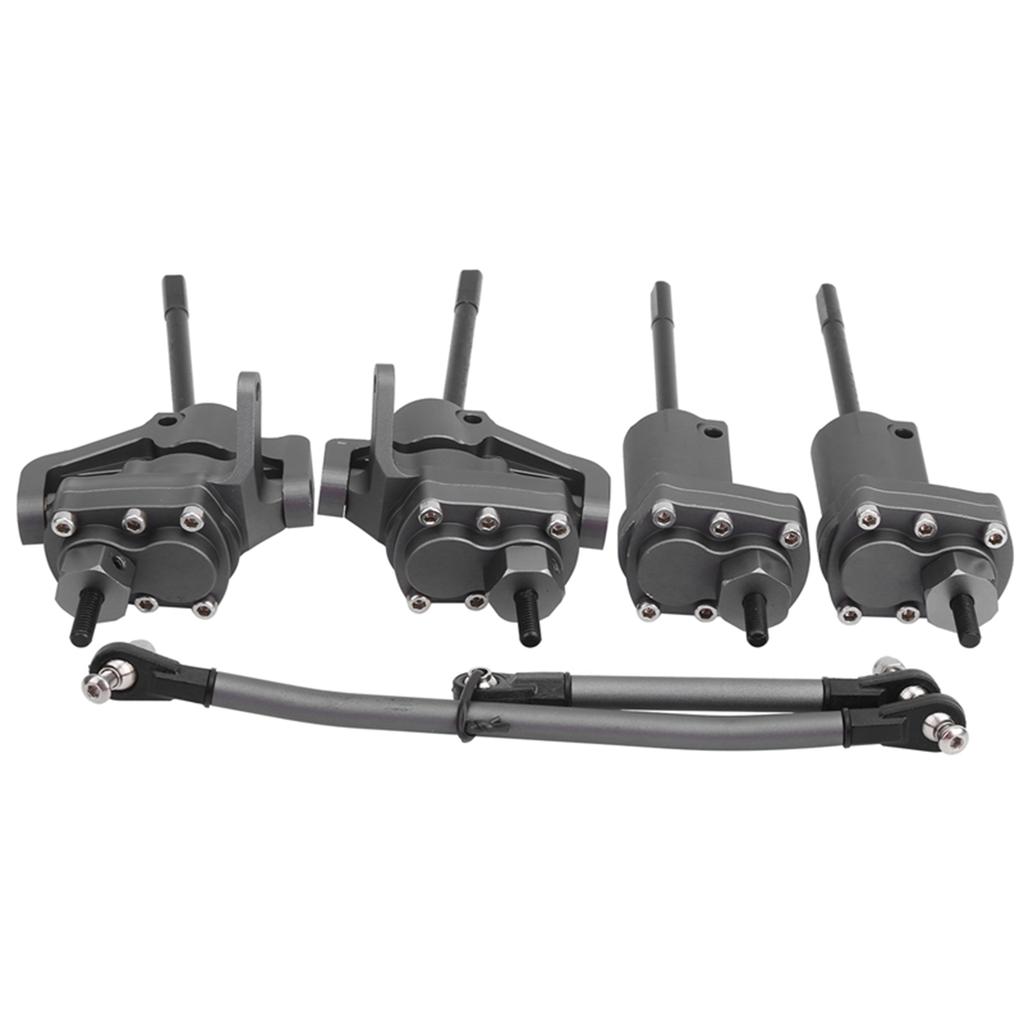 Rear Front Portal Axle WSteering Link Transmission Shaft Fit for Axial SCX10 II 90046 90047 RC