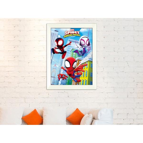 Puzzle Life Marvel Spidey and Amazing Friends Jigsaw Puzzle M150-14, 150 Pieces, Mixed Colors Jigsaw Puzzle, Childrens Games, Educational Toys