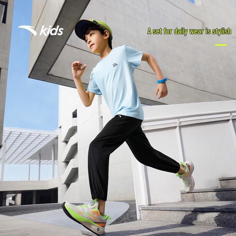 Anta Kids' 2026 Summer Knit Training Sports Set