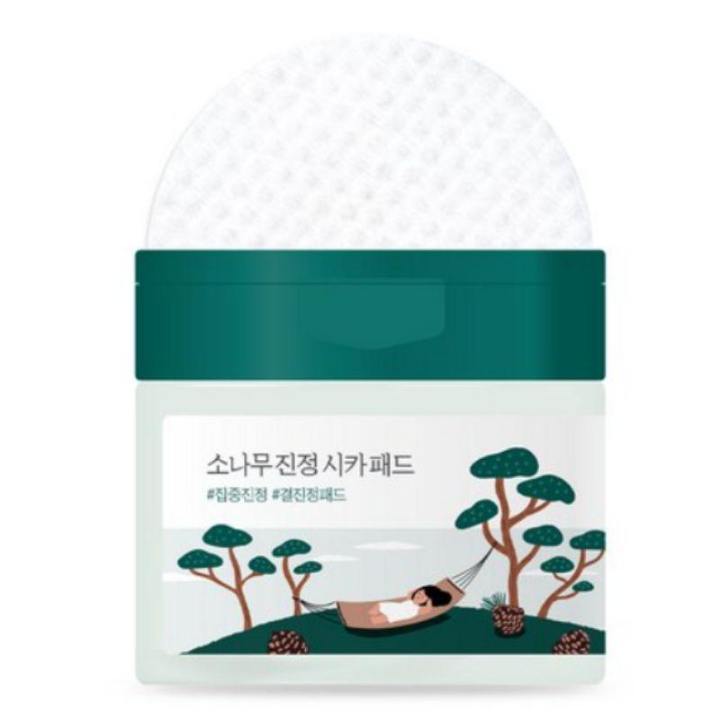 Round Lab Pine Tree Calming Cica Pad (195ml, 50 Sheets)