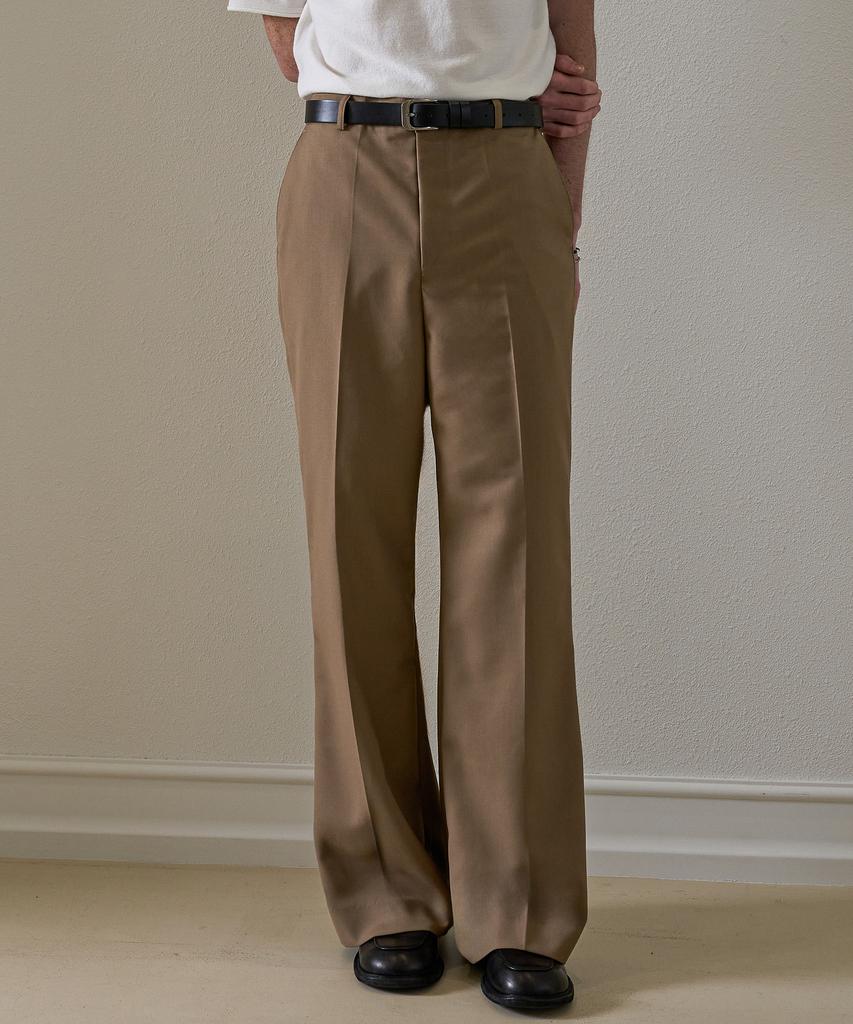 TRIP LE SENS Custom Mid Flare Slacks_Beige (A Type)