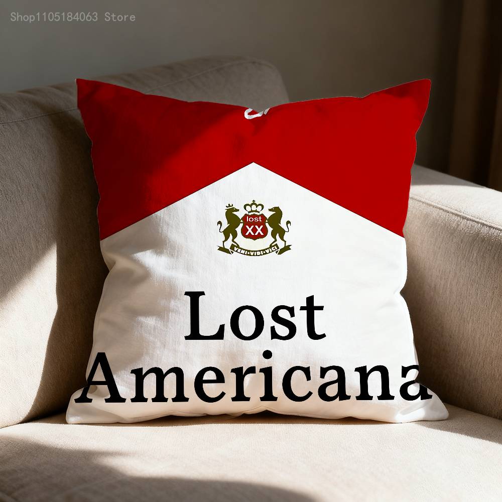 Lost Americana MGK Throw Pillow Case For 30x30cm 40x40cm 45x45cm 50x50cm 55x55cm Square Sofa Pillowcase Shell