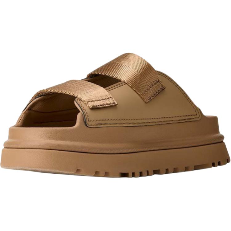UGG Goldenglow Comfortable Versatile Non-Slip Low-Top Kids Slippers Kids Slippers Brown 1166513K-DND
