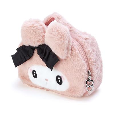 Sanrio Face Shape Pouch My Melody My Melody My Melody Secret Meroclo Series Character 23 X 8 X 16 Cm 588806 SANRIO (SANRIO)