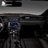 Sticker For Ford Mustang 2015 2016 2017 2018 2019 2020 2021 2022 Real Carbon Fiber Car Dashboard Panel Interior Trim RHD LHD