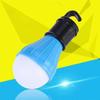 Tent Light Source 3-led Camping Lamp, Battery Operated Lantern With Hook