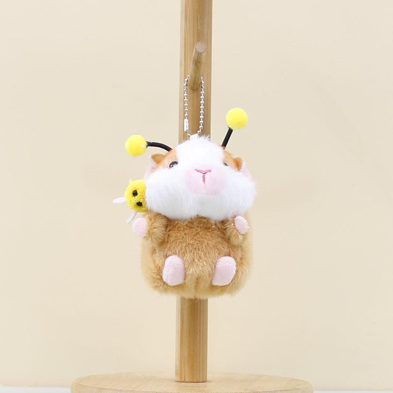 Hamster Cute Little Capybara Keychain Cartoon Girl Backpack Decorative Pendant