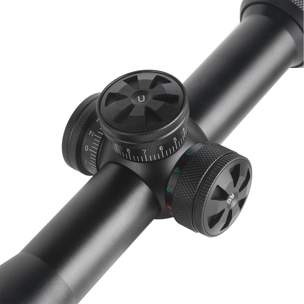 T-EAGLE Mil Dot 3-9x40 AOIR Rifle Scope with Variable Zoom, Airsoft Compatible, Includes 20mm High Mount Ring