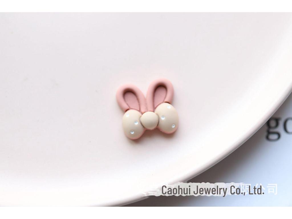 Pink Coffee Cherry Bow DIY Jewelry Accessories for Little Girls