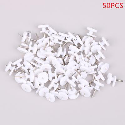 50Pcs unsichtbare Wand montiert Nägel Malerei Rahmen Halter Foto Aufhänger Haken