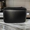 EVA Bag with Mesh Pocket Handheld Game Console Black Carrying Case Scratchproof Case Shockproof Storage Box for RG34XX