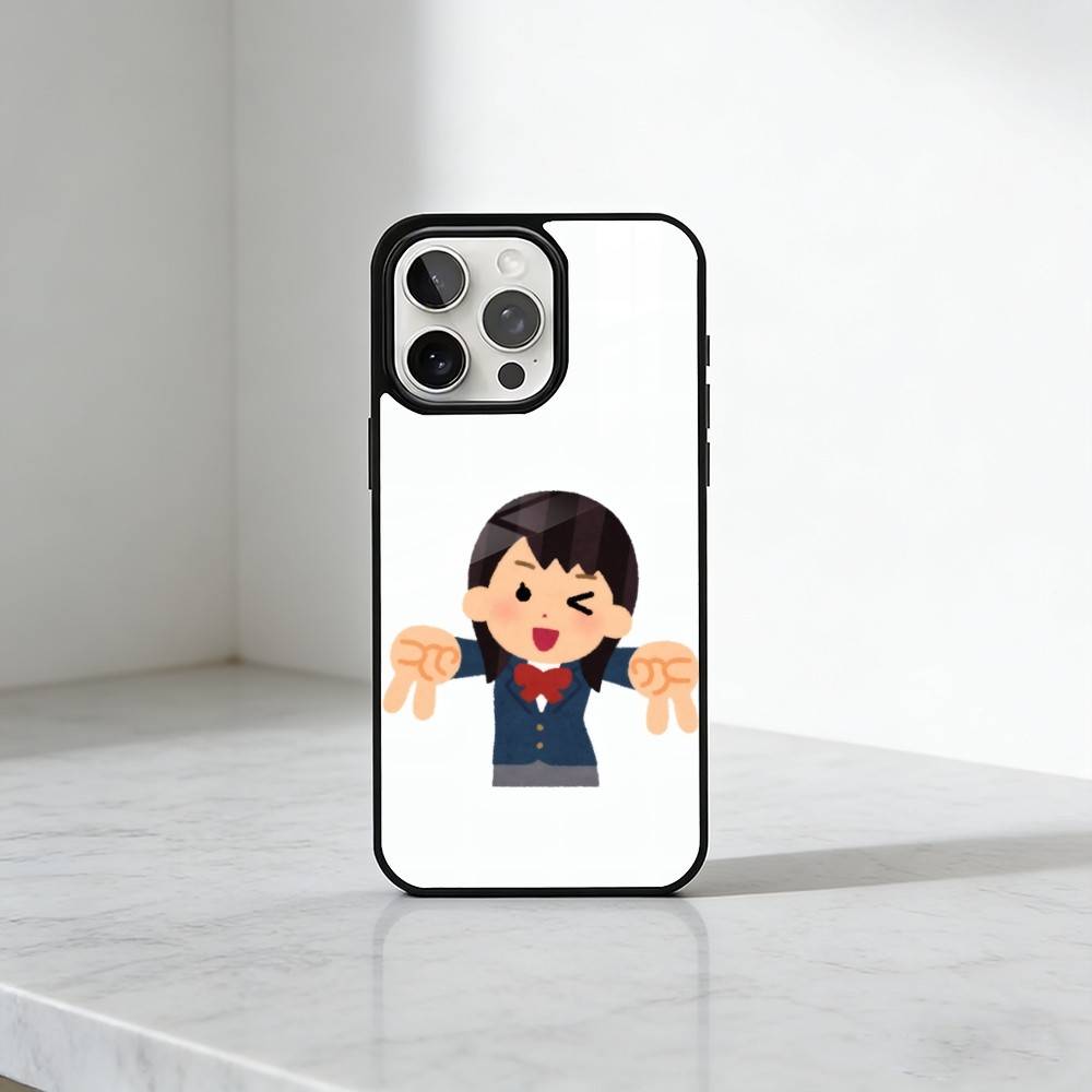 Cute I-IrasutoyaS Grils Phone Case For iPhone17,16,15,14,13 Plus,Pro Max Magnetic For Magsafe Wireless Charging