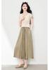 Fashionable temperament set, versatile soft knitted small shirt, wide leg pants two-piece set