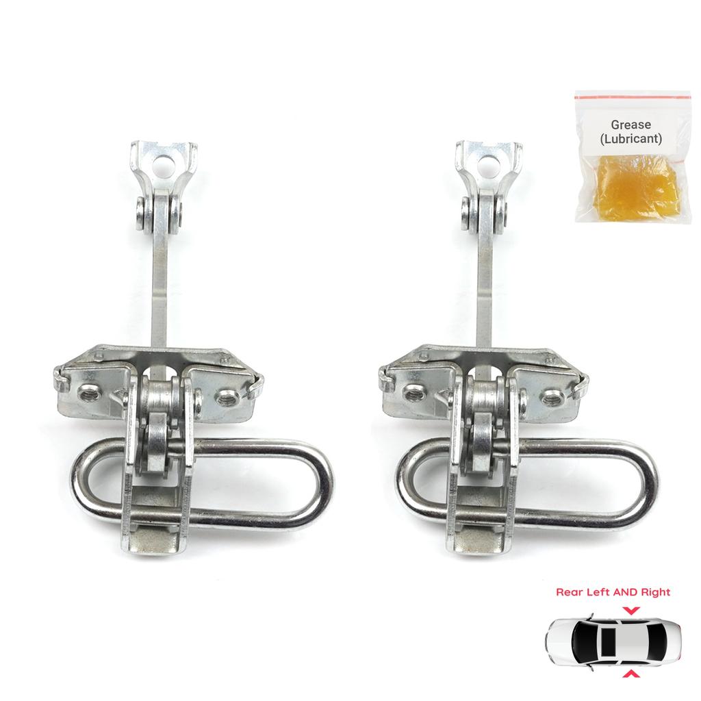 EDP1283-1 2 Pieces Rear Door Hinge Stop Check Strap Limiter for Fiat Idea Lancia Musa 350 2004-2012 51782471
