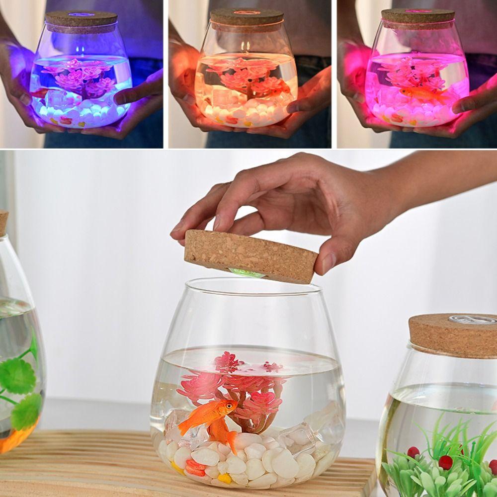 Wooden Base Glass Planter Thick Flower Arrangement Vase Modern Style Vase Rack  Home Decoration