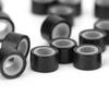 500pcs Aluminium Silicone Beads Hair Extension Tubes Microrings Hair Braiding Decorations