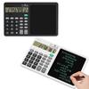 Rechargeable Calculator And Writing Tablets Big Screen Double Energy Silents Portable For Work Study