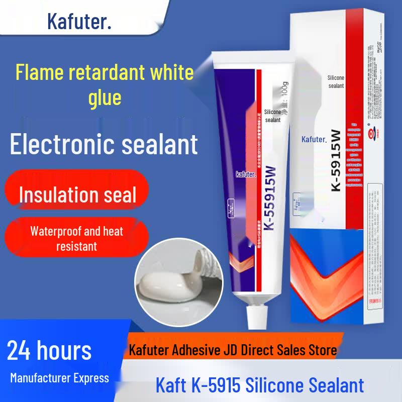 Kafuter K-5915W White Flame Retardant Silicone Sealant