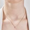 ELLE Jewelry [Elle Jewelry] Solitaire Stone 1-Part, 3-Part, 5-Part Necklace ELBRNN221