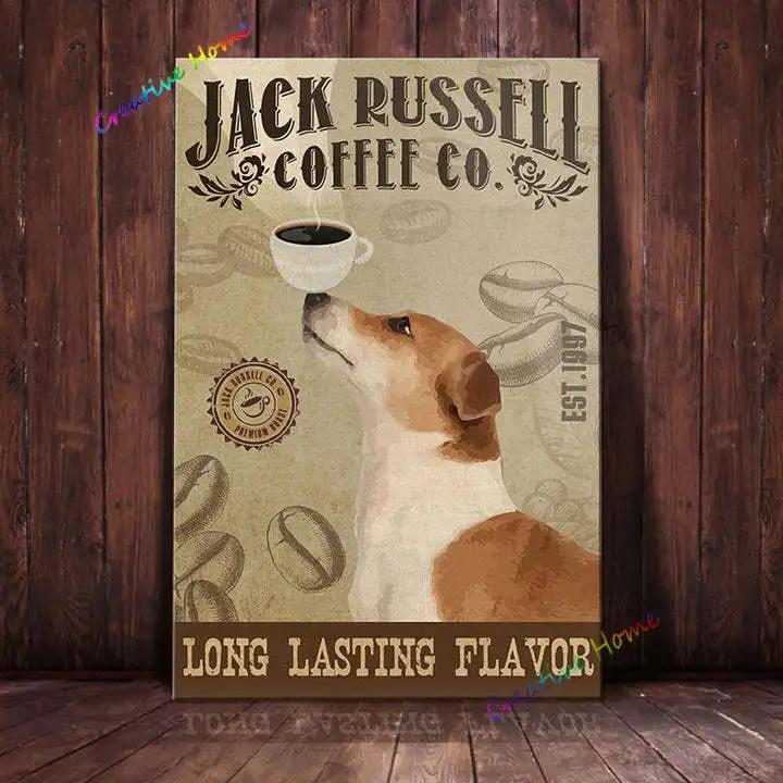 Jack Russell Terrier & Co. Bade Seife Blechschild Kaffee Metallschild Vintage Bar Zuhause Badezimmer Wanddeko Lustiges Schild 12x8 Zoll