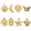 3pcs Sturdy Stainless Steel Heart Charm Necklace Set Decoration for Craft Enthusiasts and Fashion Designers Wear