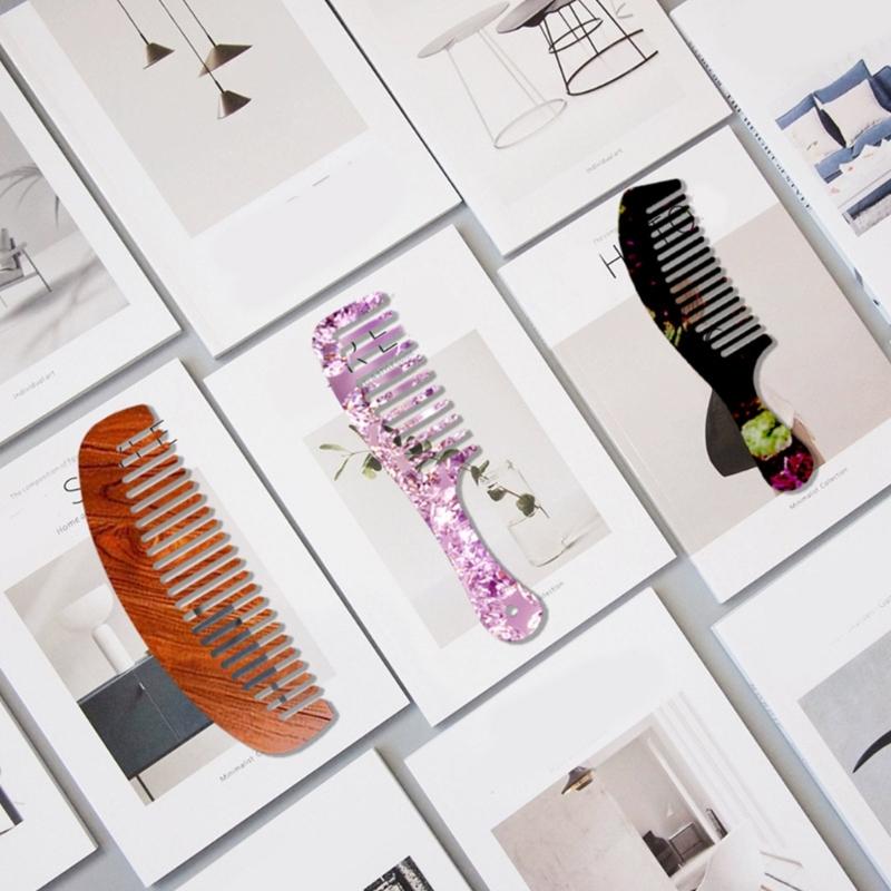 Harzkamm Silikonform Kristallkamm Silikonform DIY Handarbeit Harzform Epoxidharzform Schmuckform Handwerkzeug