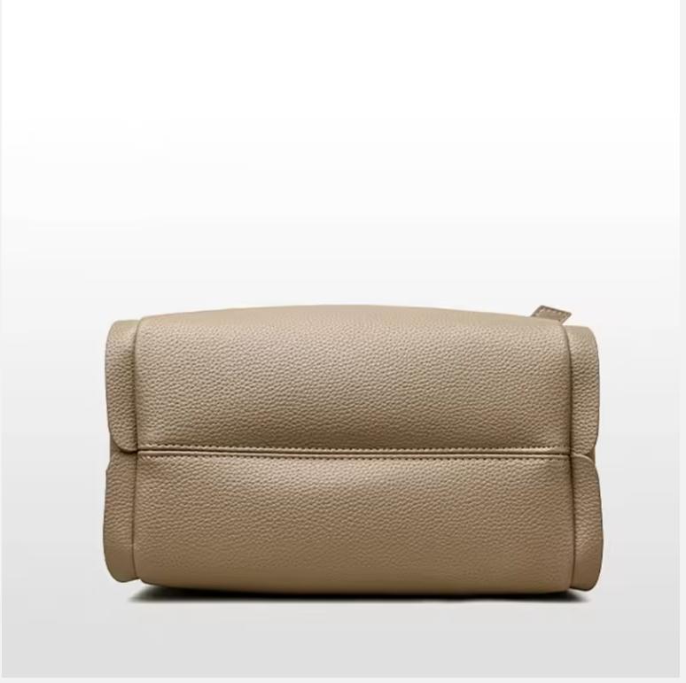 Retro Fashion Simple New Texture Large Capacity Shoulder Bag Women's Handbags Portable Messenger Bucket Bag
