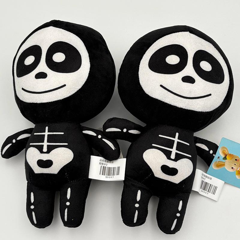 Cartoon Halloween Skull Doll Plush Toy Demon Doll Children'S Soothing Ragdoll Halloween Gift