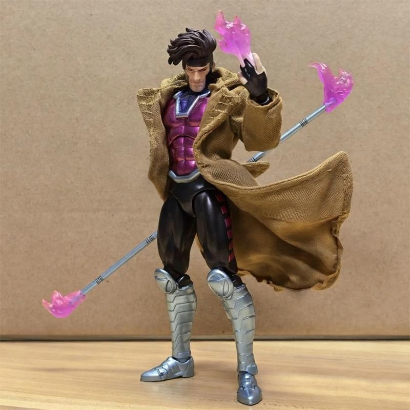 CT Mafex131 Comic Version Gambit Collectible Action Figures KO X-Men Doll Model Desktop Ornament Boys' Toys Surprise Gift