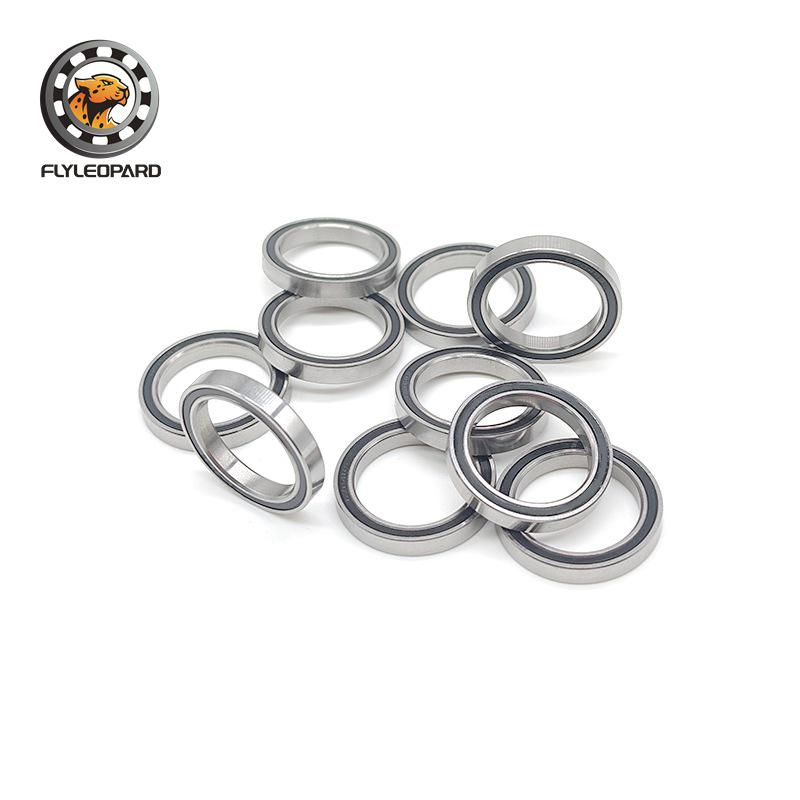 In-stock 6900 2RS Thin-walled Deep Groove Ball Bearing, 10x22x6, High-speed Motor Bearing with Blue Rubber Seal.