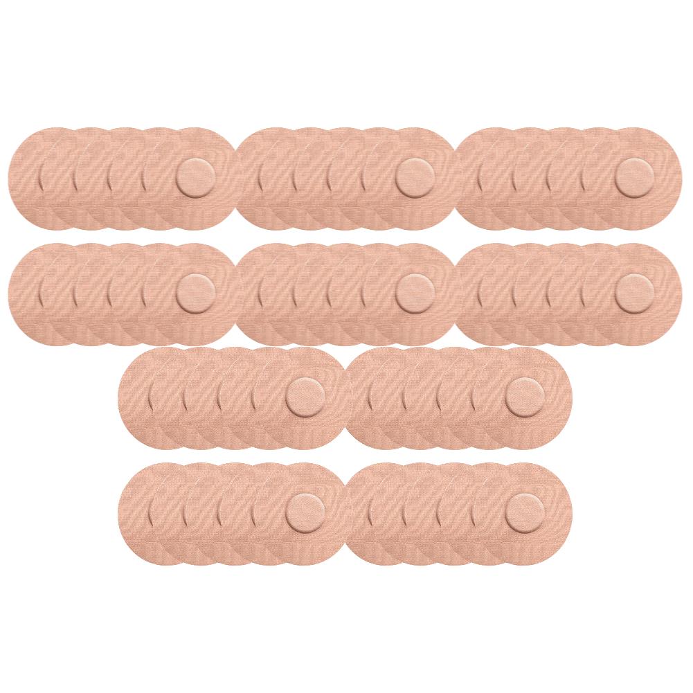 50-10PCS Adhesive Sensor Patches Skin-Friendly Waterproof Freestyle Libre Plasters Breathable Long Lasting for Rock Climbing