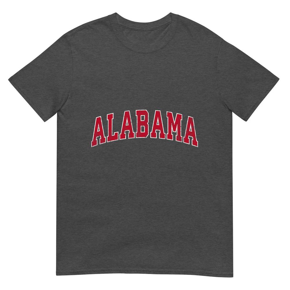 Alabama Al Vintage Sports Design Red Design TShirt