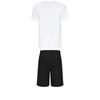 Adidas Taekwondo Round Neck Pullover Short Sleeve T-Shirt Fashion Comfortable Lace-Up Shorts Casual Sports Suit ADICLTSPSTK-WG+S21ATMSH1T-BW