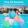 12641 Pack Magnetic Reusable Water Ball Quick Fill Self Sealing Silicone Water Ball Kids Summer Pool Outdoor Water Toys