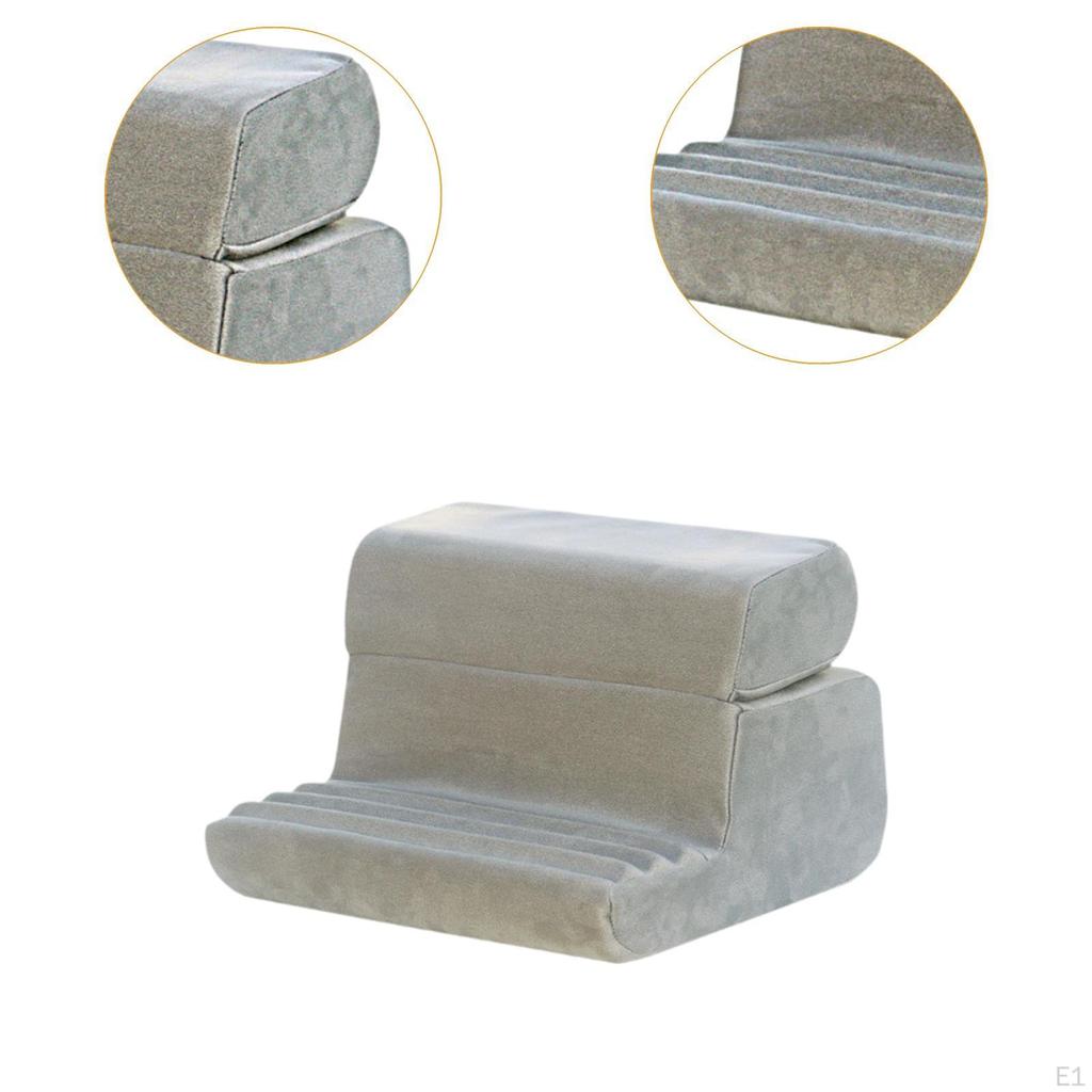 Tablet Pillow Stand for Lap Phone Holder Rack Removable Cover Comfortable Soft Pad Reading