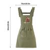 Princess Style Kitchen Apron Cartoon Florist Shop Work Clothes Restaurant Uniform  for Women