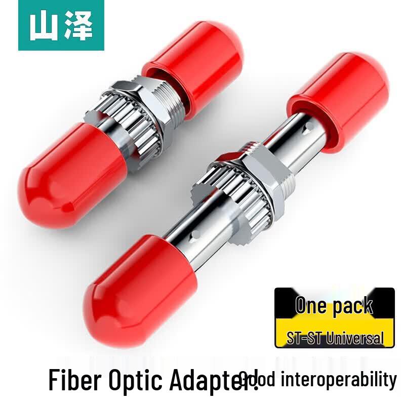 SAMZHE ST-ST Fiber Optic Adapter (10-Pack)