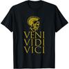 Veni Vidi Vici – Lateinisches Zitat von Caesar – T-Shirt zur Geschichte des antiken Roms