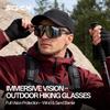 SCVCN Men Polarized Cycling Sunglasses Hiking Eyewear Professional Mountain Mtb Bike Riding UV400 Glasses Outdoor Windproof New7