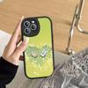 Line CARTOON P-PuppyS PU Leather Phone Case For IPhone 16 15 14 13 12 11 Pro Max Plus Back Fundas