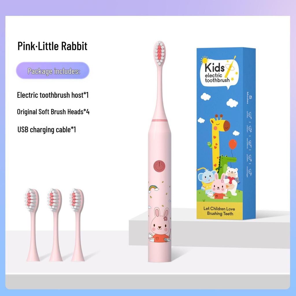 Enhanced Rechargeable Electric Toothbrush: Six-Speed Adult Couple Set with Travel-Friendly Soft Bristle Design