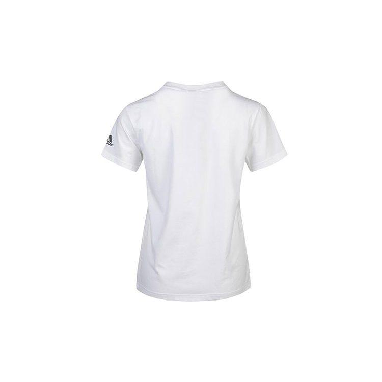 adidas T Shirts Women's White Crew Neck Moderate Other GL5637