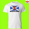 Schottland - T-Shirt - Schottische Fußballmannschaft Party Saltire Geschenk Tourist