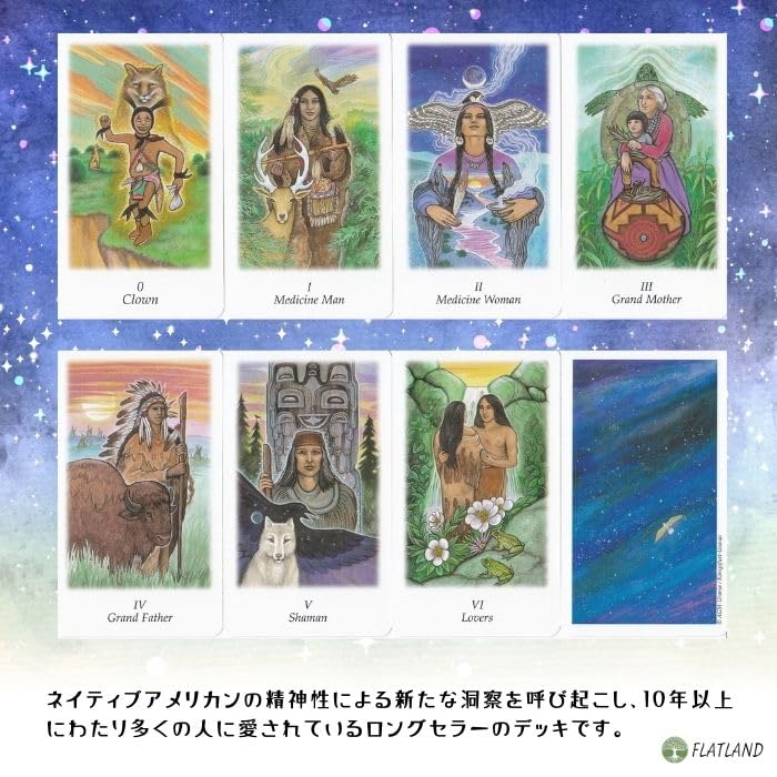 Vision Quest Tarot Reading Japanese Instruction Manual Authentic 78 Tarot Cards Tarot, Instructions, Included, Tarot,