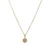 Sterling Silver S925 Flower Pendant Necklace - Elegant Design, Original Niche Style Clavicle Chain.